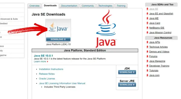 Strona pobierania Java SE, idealna dla użytkowników Mac, oferuje najnowsze wersje JDK i JRE.