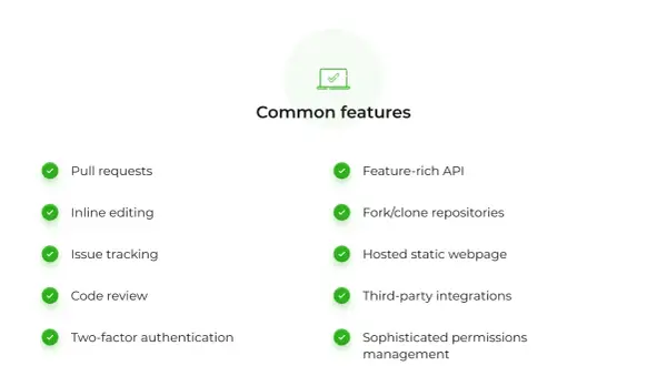 Porównanie Bitbucket vs GitLab: wspólne funkcje, takie jak pull requests, issue tracking i Markdown support. Dowiedz się, bitbucket co to za narzędzie.
