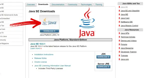 Strona pobierania Java SE, idealna dla użytkowników Mac, oferuje najnowsze wersje JDK i JRE.